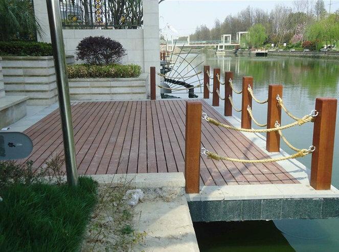 防腐木绳索型木栏杆6295 帖子ID:961-木图网-木结构之家 www.woodpic.cn