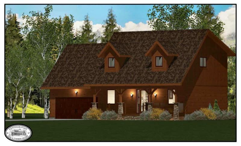 木结构别墅户型图0237804 帖子ID:8302-木图网-木结构之家 www.woodpic.cn