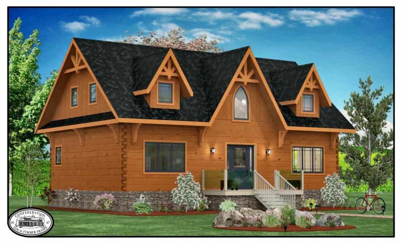 木结构别墅户型图0765967 帖子ID:8352-木图网-木结构之家 www.woodpic.cn