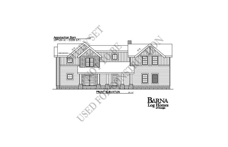 木结构别墅户型图1404773 帖子ID:8414-木图网-木结构之家 www.woodpic.cn