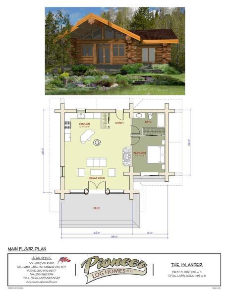 休闲木屋户型图1938860 帖子ID:7882-木图网-木结构之家 www.woodpic.cn