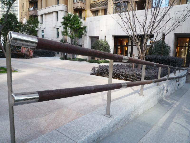 防腐木钢木型木栏杆1304 帖子ID:968-木图网-木结构之家 www.woodpic.cn