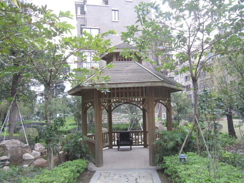 防腐木六角双层亭1655 帖子ID:987-木图网-木结构之家 www.woodpic.cn