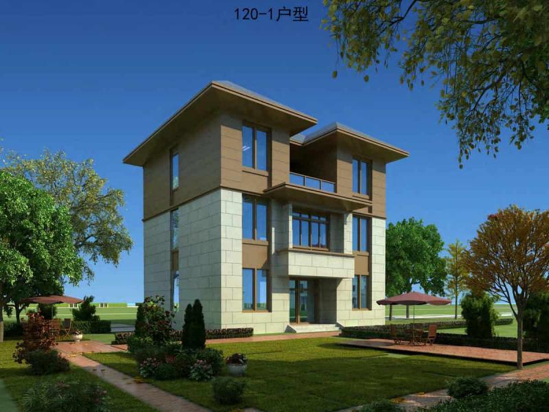 江西省兴国县农村自建房户型设计图集(120㎡户型)1212 帖子ID:9439-木图网-木结构之家 www.woodpic.cn