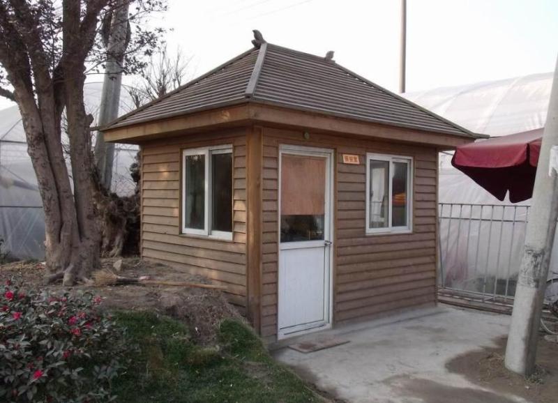 防腐木保安亭4340 帖子ID:989-木图网-木结构之家 www.woodpic.cn