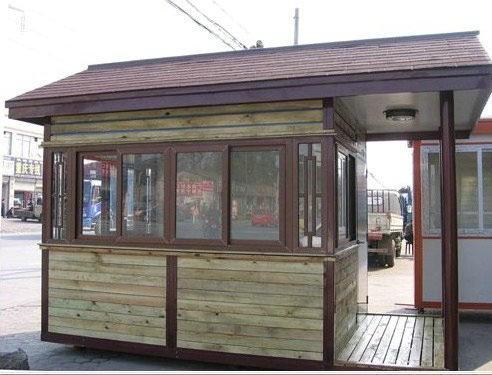 防腐木保安亭5268 帖子ID:989-木图网-木结构之家 www.woodpic.cn