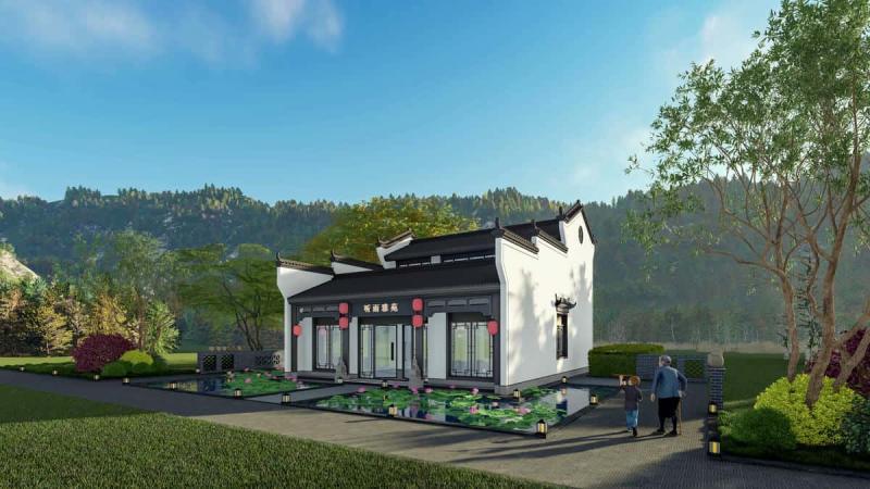 江西省南昌市农村住房设计图集[150㎡方案]3212 帖子ID:9604-木图网-木结构之家 www.woodpic.cn