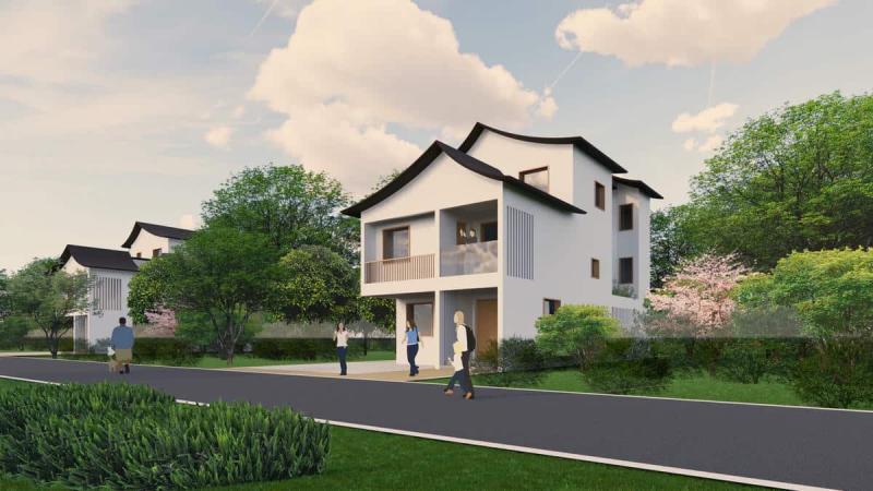 江西省南昌市农村住房设计图集[240㎡方案]5934 帖子ID:9610-木图网-木结构之家 www.woodpic.cn