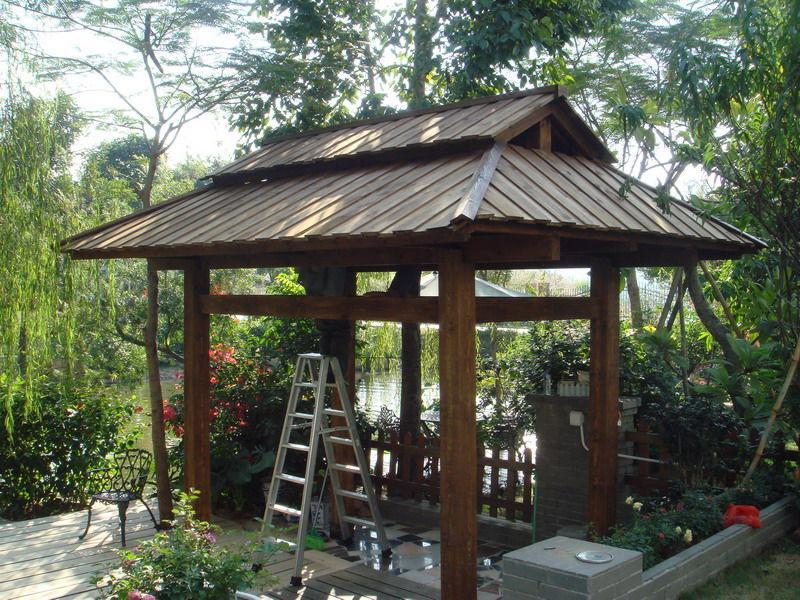防腐木景观廊亭4668 帖子ID:981-木图网-木结构之家 www.woodpic.cn