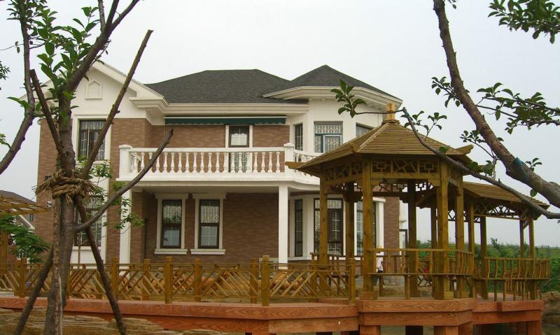 防腐木景观连亭3314 帖子ID:982-木图网-木结构之家 www.woodpic.cn