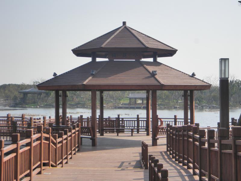 户外防腐木八角亭967 帖子ID:983-木图网-木结构之家 www.woodpic.cn