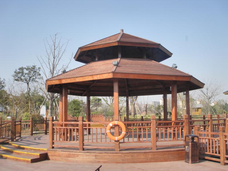 户外防腐木八角亭5359 帖子ID:983-木图网-木结构之家 www.woodpic.cn