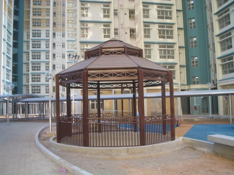 户外防腐木八角亭3231 帖子ID:983-木图网-木结构之家 www.woodpic.cn