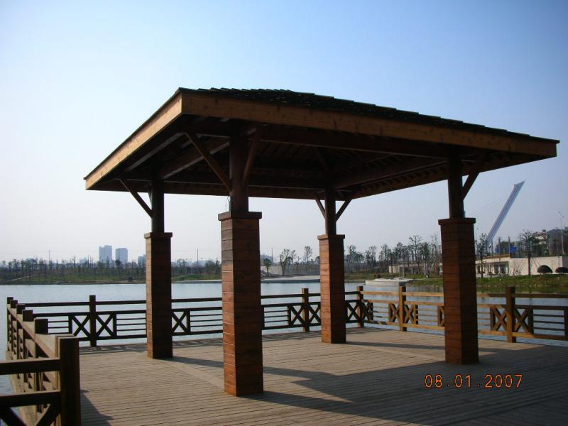 混木结构四角亭3305 帖子ID:984-木图网-木结构之家 www.woodpic.cn