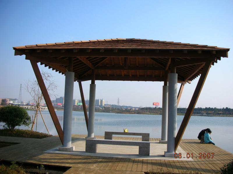 混木结构四角亭9685 帖子ID:984-木图网-木结构之家 www.woodpic.cn