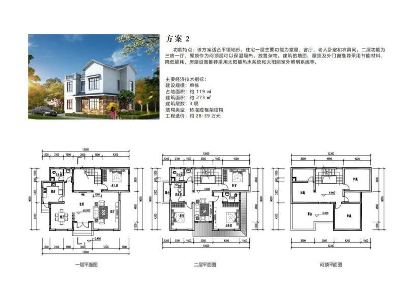 湖南省新时代农村住宅方案21850 帖子ID:10443-木图网-木结构之家 www.woodpic.cn