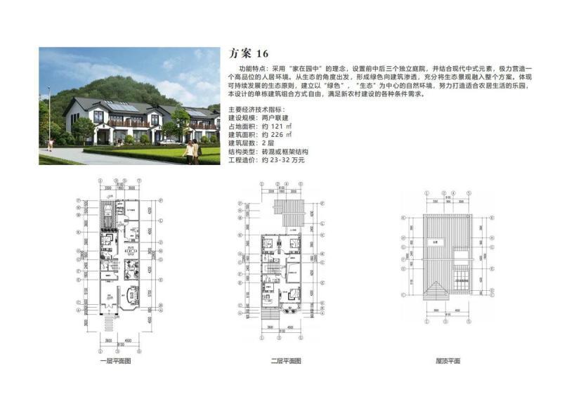 湖南省新时代农村住宅方案165882 帖子ID:10457-木图网-木结构之家 www.woodpic.cn