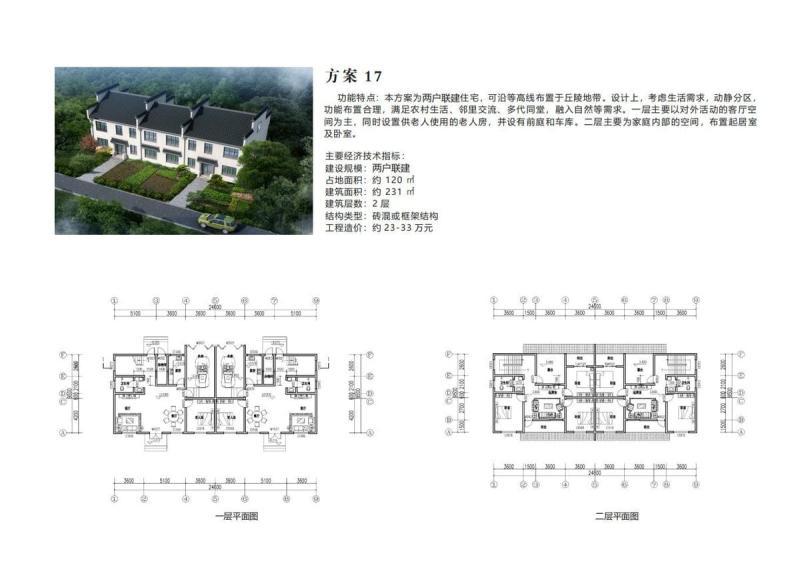 湖南省新时代农村住宅方案17420 帖子ID:10458-木图网-木结构之家 www.woodpic.cn