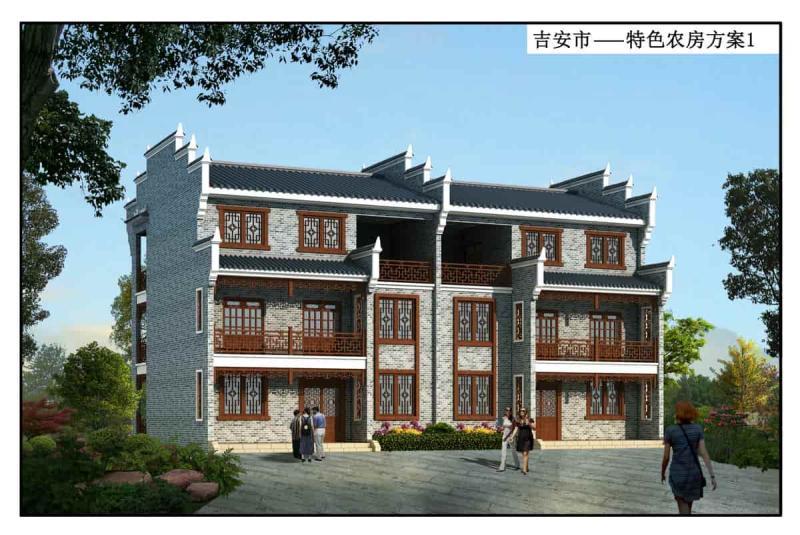 江西省吉安市特色农房方案18995 帖子ID:9985-木图网-木结构之家 www.woodpic.cn