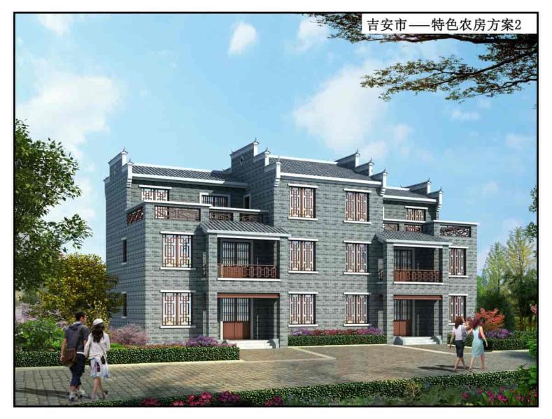 江西省吉安市特色农房方案25963 帖子ID:9986-木图网-木结构之家 www.woodpic.cn