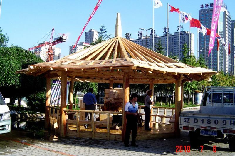 混木结构六角亭3249 帖子ID:1006-木图网-木结构之家 www.woodpic.cn