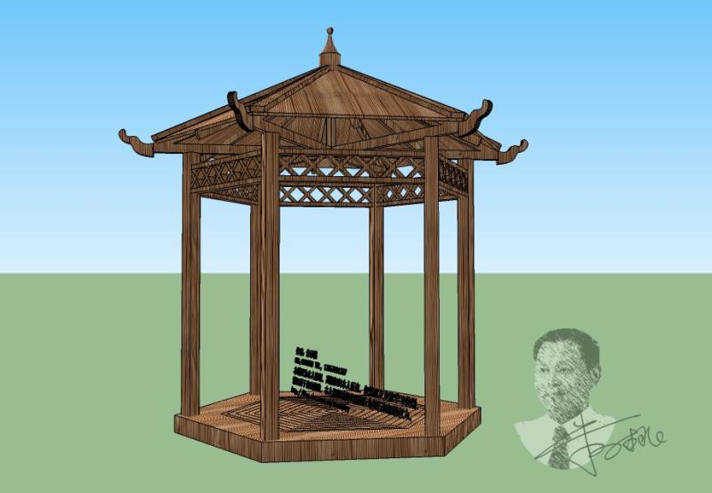 碳化仿古亭20110414058251 帖子ID:1135-木图网-木结构之家 www.woodpic.cn