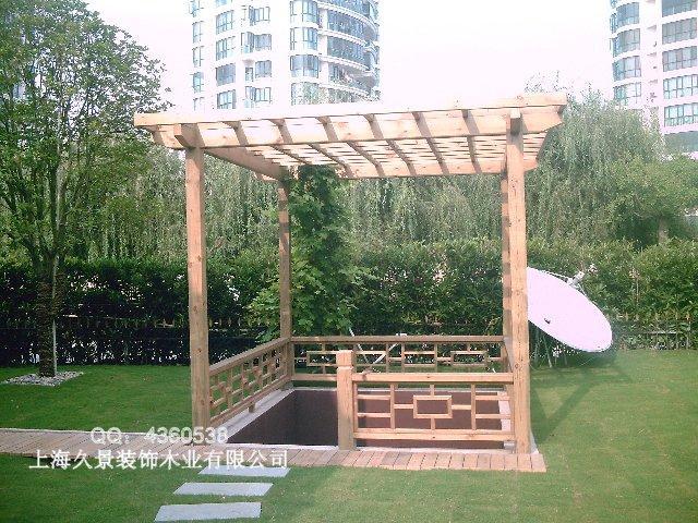 户外防腐木栏杆造型欣赏(含部分公司施工案例])9273 帖子ID:1174-木图网-木结构之家 www.woodpic.cn
