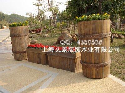 户外防腐木花箱欣赏(含部分公司施工案例)3615 帖子ID:1176-木图网-木结构之家 www.woodpic.cn