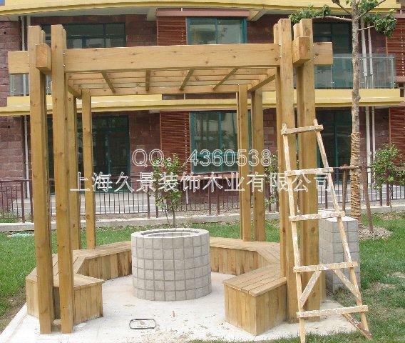 户外防腐木花架欣赏[含部分公司工程案例]746 帖子ID:1169-木图网-木结构之家 www.woodpic.cn