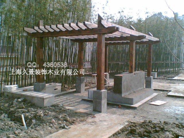 户外防腐木花架欣赏[含部分公司工程案例]862 帖子ID:1169-木图网-木结构之家 www.woodpic.cn