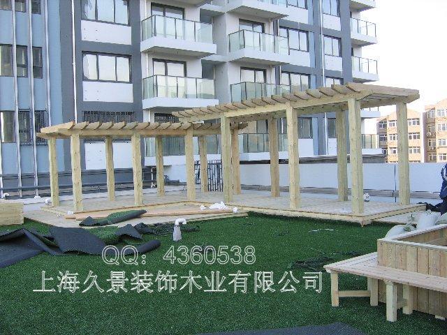 户外防腐木花架欣赏[含部分公司工程案例]5710 帖子ID:1169-木图网-木结构之家 www.woodpic.cn