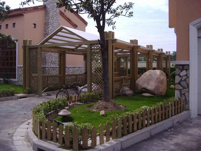 木花架欣赏二零零五七6918 帖子ID:1265-木图网-木结构之家 www.woodpic.cn