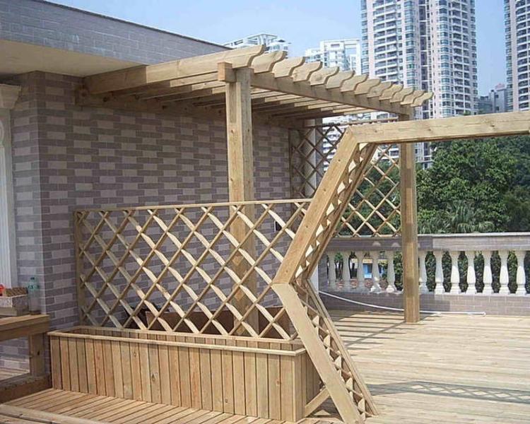 木花架欣赏二零零五三2312 帖子ID:1261-木图网-木结构之家 www.woodpic.cn