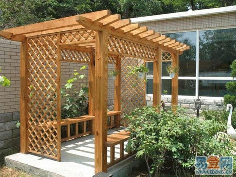 木花架欣赏二零零五三8005 帖子ID:1261-木图网-木结构之家 www.woodpic.cn