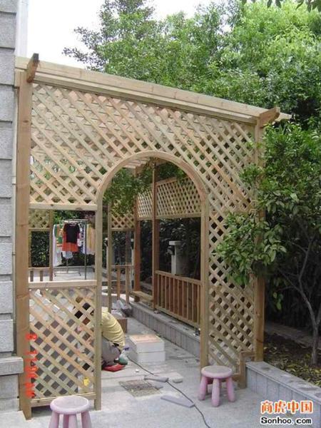 木花架欣赏二零零五十1157 帖子ID:1268-木图网-木结构之家 www.woodpic.cn