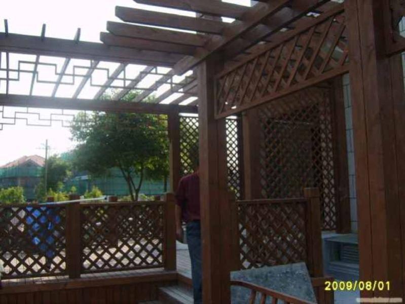 木花架欣赏二零零五二三3118 帖子ID:1282-木图网-木结构之家 www.woodpic.cn