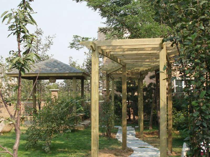 木花架欣赏二零零五三六6982 帖子ID:1295-木图网-木结构之家 www.woodpic.cn