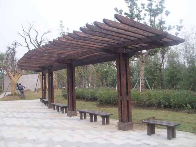 木花架欣赏二零零五三六8824 帖子ID:1295-木图网-木结构之家 www.woodpic.cn