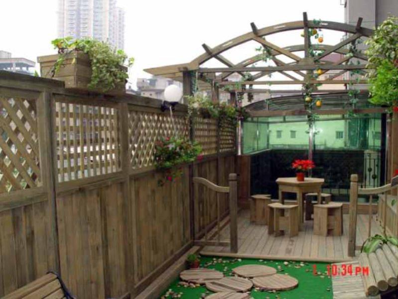 木花架欣赏二零零五二九6860 帖子ID:1288-木图网-木结构之家 www.woodpic.cn