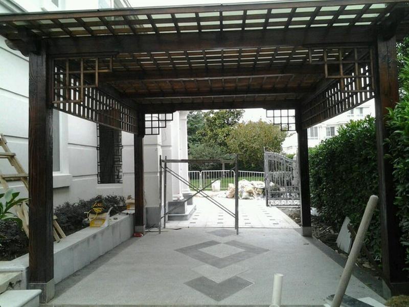 木花架欣赏二零零五四四6528 帖子ID:1303-木图网-木结构之家 www.woodpic.cn