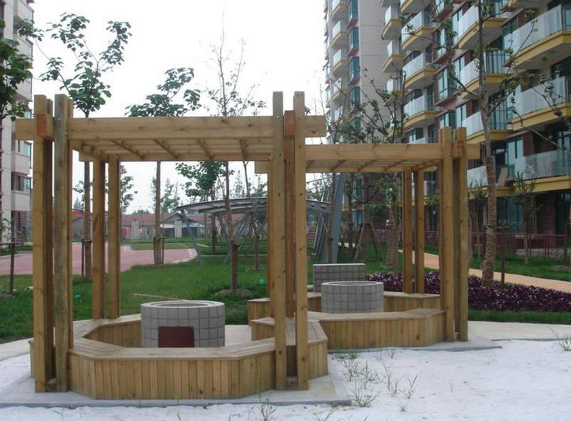 木花架欣赏二零零五四六2914 帖子ID:1305-木图网-木结构之家 www.woodpic.cn