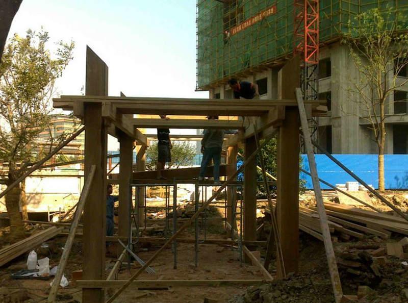 木花架欣赏二零零五四六8439 帖子ID:1305-木图网-木结构之家 www.woodpic.cn