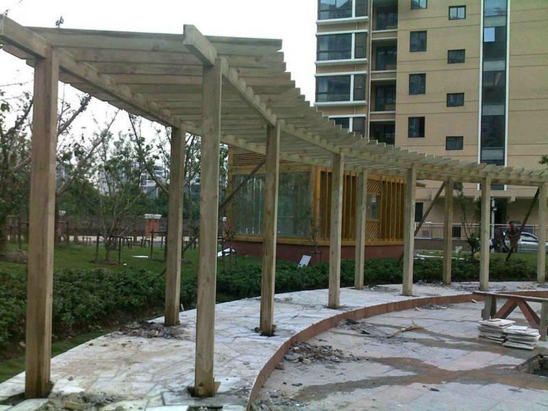 木花架欣赏二零零五四七5199 帖子ID:1306-木图网-木结构之家 www.woodpic.cn