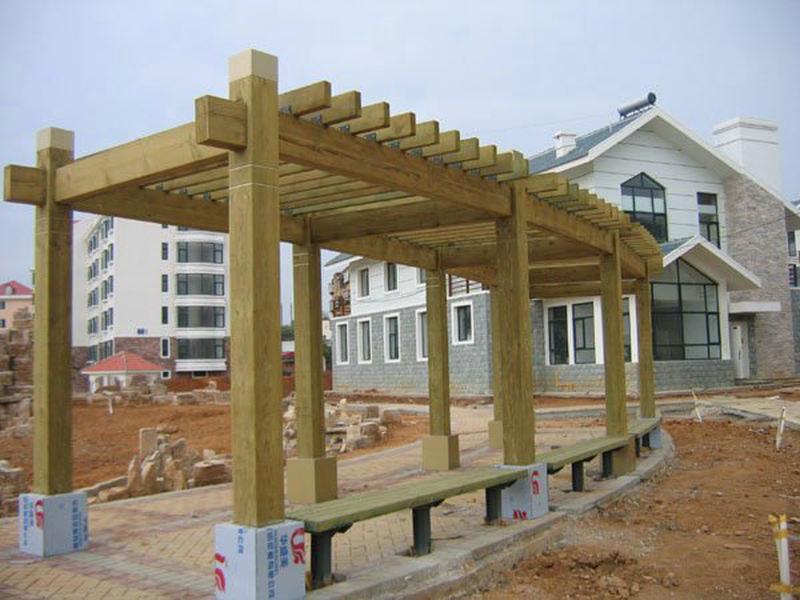 木花架欣赏二零零五三九7617 帖子ID:1298-木图网-木结构之家 www.woodpic.cn