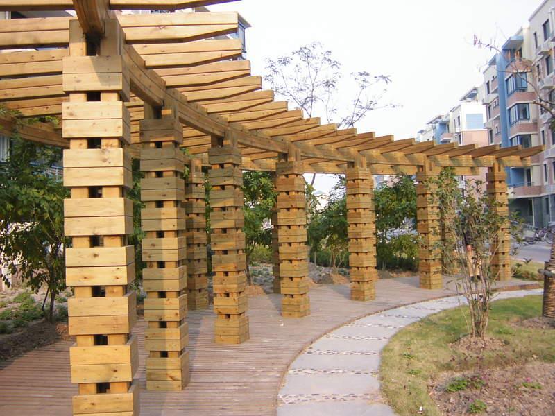 木花架欣赏二零零五五四9623 帖子ID:1313-木图网-木结构之家 www.woodpic.cn