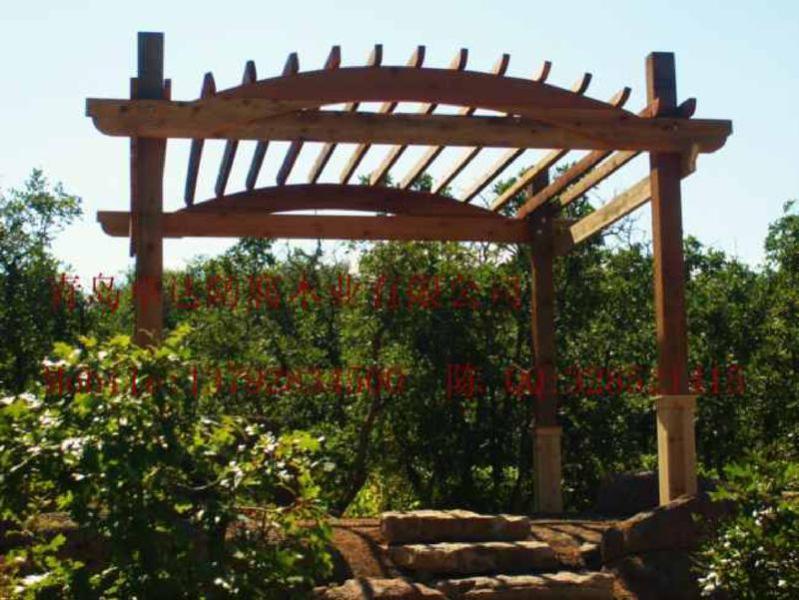木花架欣赏二零零五五七3370 帖子ID:1316-木图网-木结构之家 www.woodpic.cn