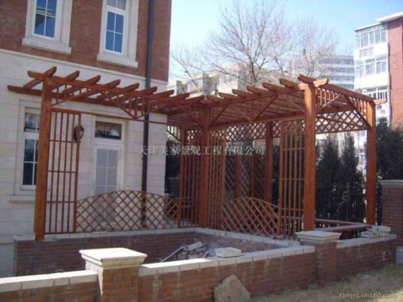 木花架欣赏二零零五四八9457 帖子ID:1307-木图网-木结构之家 www.woodpic.cn