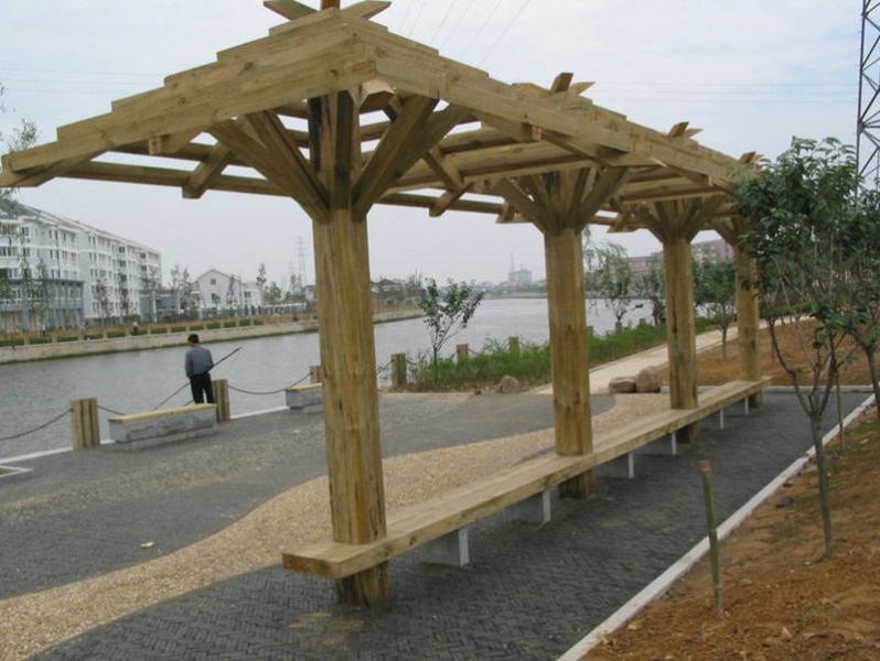 木花架欣赏二零零五五一779 帖子ID:1310-木图网-木结构之家 www.woodpic.cn