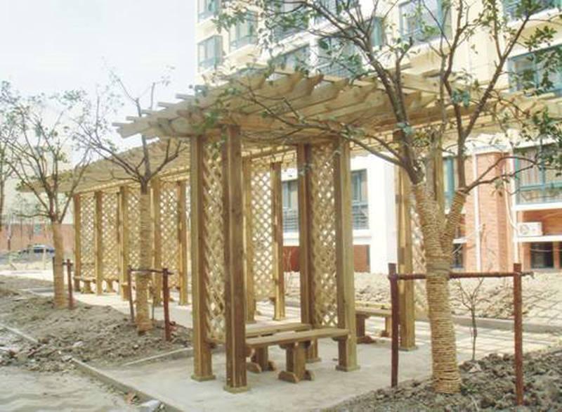 木花架欣赏二零零五六三122 帖子ID:1322-木图网-木结构之家 www.woodpic.cn