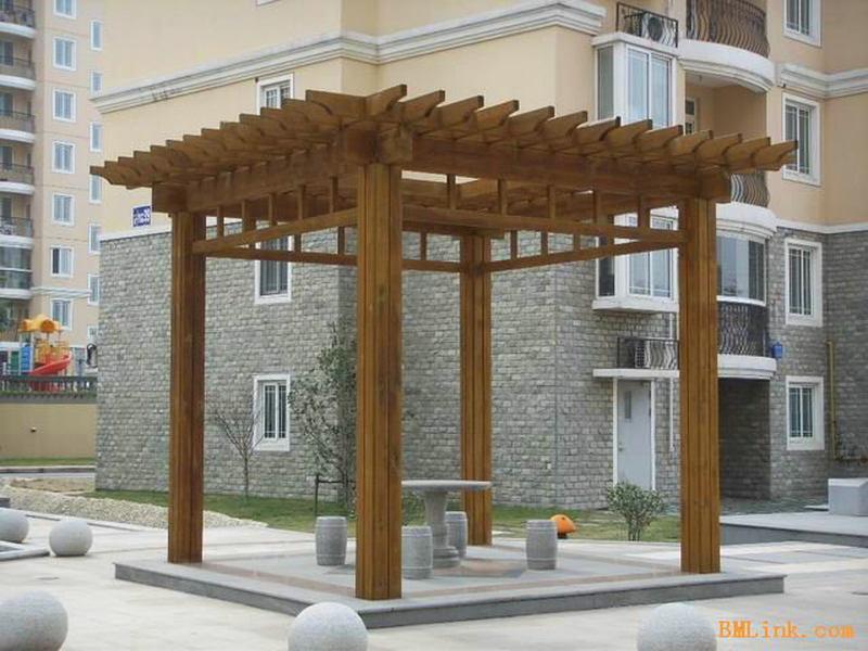 木花架欣赏二零零五六四144 帖子ID:1323-木图网-木结构之家 www.woodpic.cn
